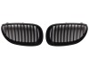 Grila masca fata fata BMW Seria 5 (E60/E61), 06.2003-06.2010, partea stanga, negru; TUNING,