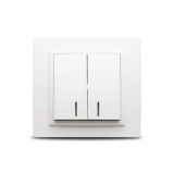 Zena Alb Comutator LED ST