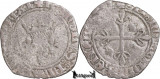 1420, Gros - Carol al VI-lea - Paris - Regatul Franței, Europa, Argint
