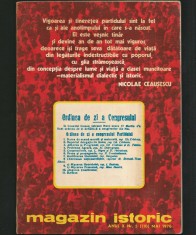 MAGAZIN ISTORIC - REVISTA ISTORIE - ANUL X, NR. 5 (110) MAI 1976