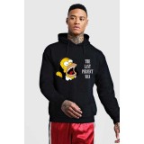 Hanorac Barbati Negru, Simpson - XL