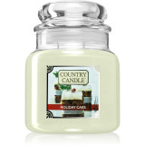 Country Candle Holiday Cake lum&acirc;nare parfumată 453 g