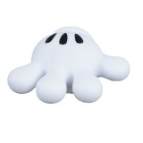 Suport de Baie, Multifunctional, pentru Periute/Cabluri, din PVC, cu Ventuza, Model Manusa Mickey Mouse, 7 x 6.5 cm, Alb