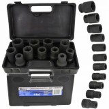 Trusa chei tubulare de forta impact 1tol 17-41mm 11piese intarite CR-Mo (G10076)