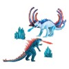 Godzilla x Kong The new Empire Set 2 figurine articulate Godzilla vs Shimo 15 cm, Playmates Toys
