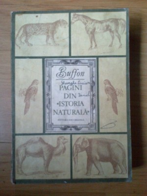 d2 PAGINI DIN ISTORIA NATURALA - BUFFON foto