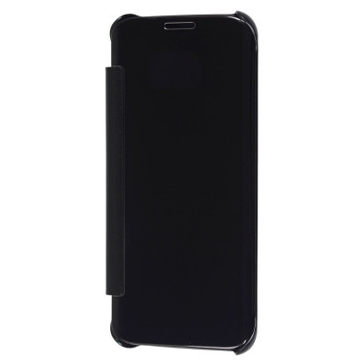 Husa APPLE iPhone 7 / 8 - Flip Wallet Clear (Negru) foto