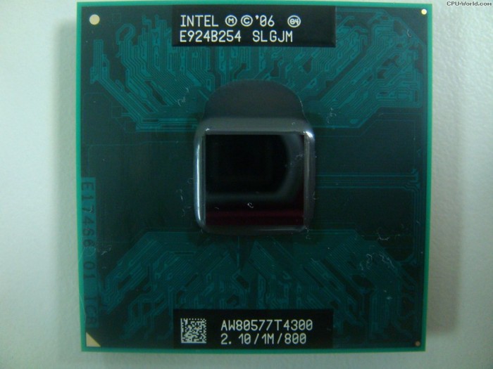 Intel Pentium Dual-Core Mobile T4300 AW80577GG0451MA slgjm Socket p478 ca NOU