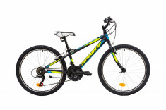 Bicicleta Sprint Casper 24 Negru Mat 2019 foto