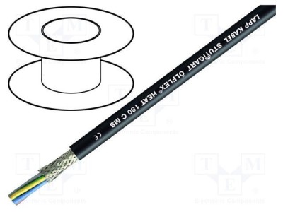 Cablu &amp;Ouml;LFLEX&amp;reg; HEAT 180 C MS 2x1mm&amp;sup2; cu litat silicon negru - LAPP foto