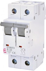Siguranta automata dubla, curba B 32A ETI foto