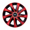 Set 4 capace roti Drift extra red R15 pentru gama Ford