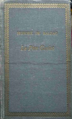 LE PERE GORIOT-HONORE DE BALZAC-225594 foto
