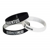 Juventus Torino Pachet de 3 brățări din cauciuc Rubber bracelet - adult