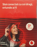 Cumpara ieftin 100 CARTELE VODAFONE 0 EURO SIGILATE VALABILE 7 ZILE DE LA ACTIVARE 2,5 LEI/BUC