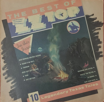ZZ Top &amp;ndash; The Best Of ZZ Top LP, compilatie, Germany, reissue, VG foto