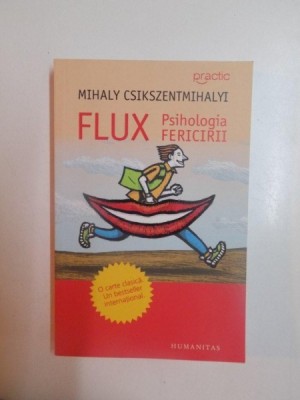 FLUX , PSIHOLOGIA FERICIRII de MIHALY CSIKSZENTMIHALYI , 2008 foto