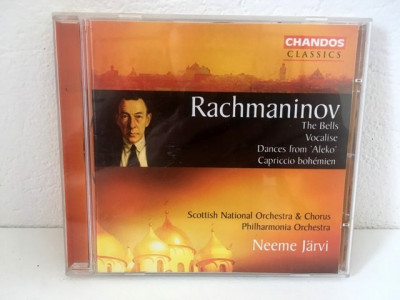 *CD Rachmaninov: The Bells, Vocalise, Dances From &amp;#039;Aleko&amp;#039;, Capriccio Boh&amp;eacute;mien foto