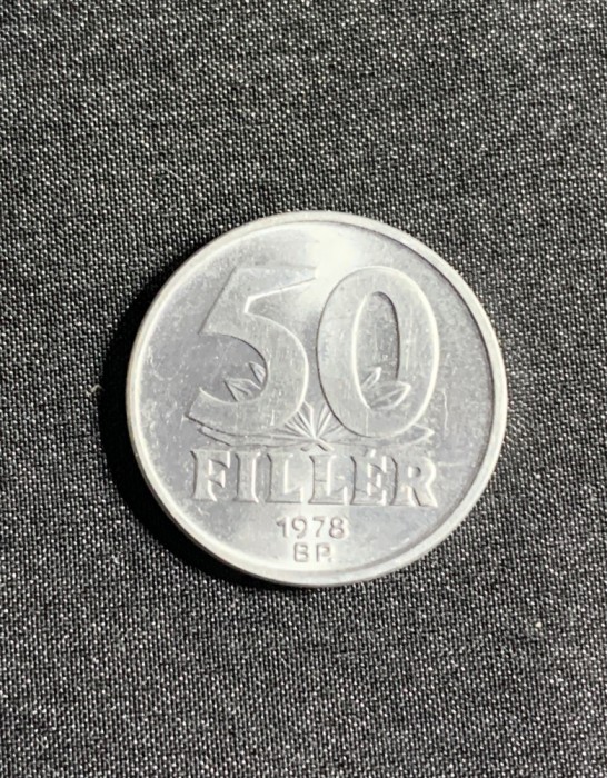 Moneda 50 filler 1978 Ungaria