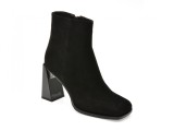 Ghete EPICA negre, 71650, din piele intoarsa