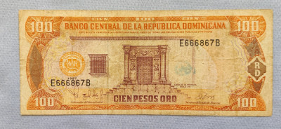 Republica Dominicană - 100 Pesos Oro (1997) foto