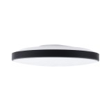 Plafoniera Dars LED 18W 4000K 25cm IP54, negru, Erste