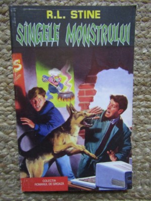 R. L. STINE - SANGELE MONSTRULUI (1995) foto