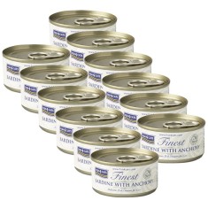 Fish4cats Finest Sardine &amp;amp;amp; Anchovy 12 x 70 g foto