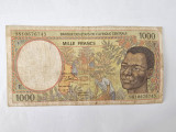 Africa Centrala 1000 Francs 1998