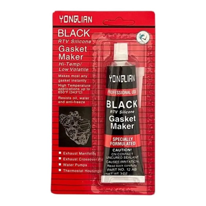 Mastic Silicon Garnituri Scuter - negru