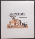 Cumpara ieftin Mozambic 2009 fauna WWF bloc nedant. mnh, Nestampilat