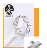 Cumpara ieftin Inel din Argint 925 Rodiat , Model Eternity Hearts cu Zirconiu