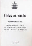 FIDES ET RATIO-PAPA IOAN PAUL AL II-LEA-265291