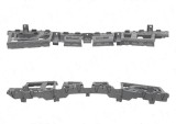 Absorber bara spate Renault Scenic/Grand Scenic, 10.2016- Plastic, Polipropilena (Pp)