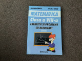 MATEMATICA CLASA A VIII A EXERCITII SI PROBLEME CU REZOLVARI -1 NICULAE GHICIU