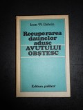 IOAN N. DOBRIN - RECUPERAREA DAUNELOR ADUSE AVUTULUI OBSTESC