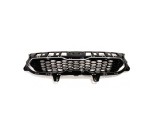 Grila bara fata KIA CEED, 05.2018-, original, negru lucios; superior,
