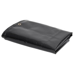 vidaXL Prelată, negru, 1,5x10 m, 650 g/m&sup2;