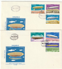 Romania 1978,FDC,Aviatie - Dirijabile foto