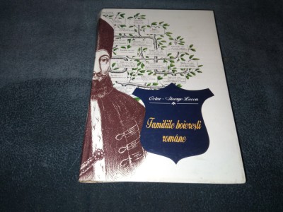 OCTAV GEORGE LECCA - FAMILIILE BOIERESTI ROMANE foto