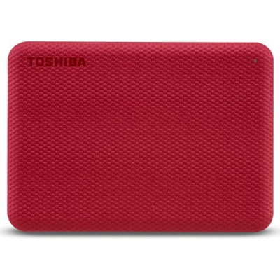 HDD Extern Toshiba, 2.5, 4TB, Canvio Advance , USB 3.2, Red foto