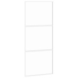 Cumpara ieftin Usa glisanta, alb, 90x205 cm, sticla securizata/aluminiu