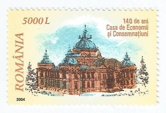Romania, LP 1653/2004, C.E.C. - 140 de ani de la fondare, MNH