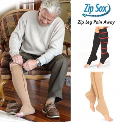 Sosete Zip Sox cu fermoar pentru stimularea circulatiei foto