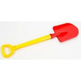 Cumpara ieftin Harlet din plastic, TechnoK, 67 cm, pentru nisip, rosu