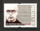 Polonia.2001 60 ani moarte M.Kolbe-martir MP.382