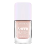 Lac de unghii Sheer Beauties, 020 Roses Are Rosy, 10.5 ml, Catrice