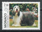 Monaco 1990 Mi 1952 MNH - Expoziție internațională de c&acirc;ini, Monte Carlo