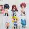 Set figurine Fairy Tail Natsu Erza Gray Lucy Happy anime 5 cm