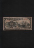 Rar! Bolivia 10 bolivianos 1911(1929) seria085037